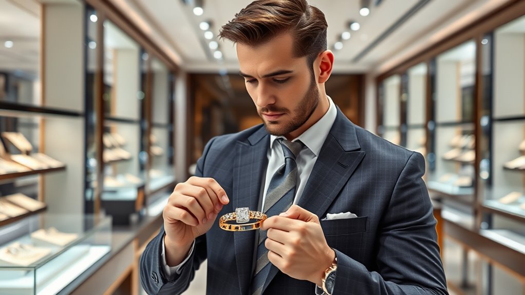male focused luxury jewelry growth