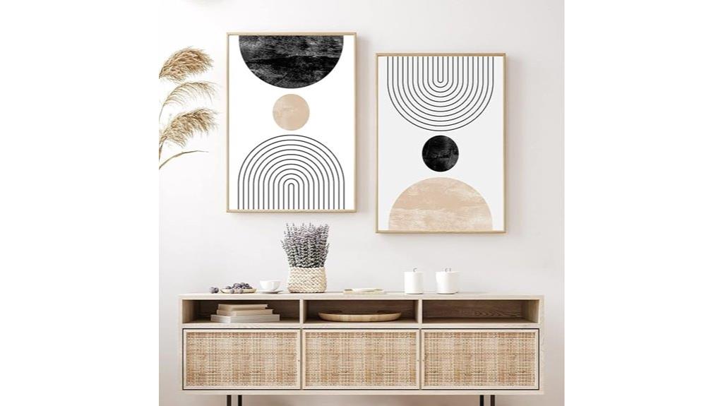 mid century wall art
