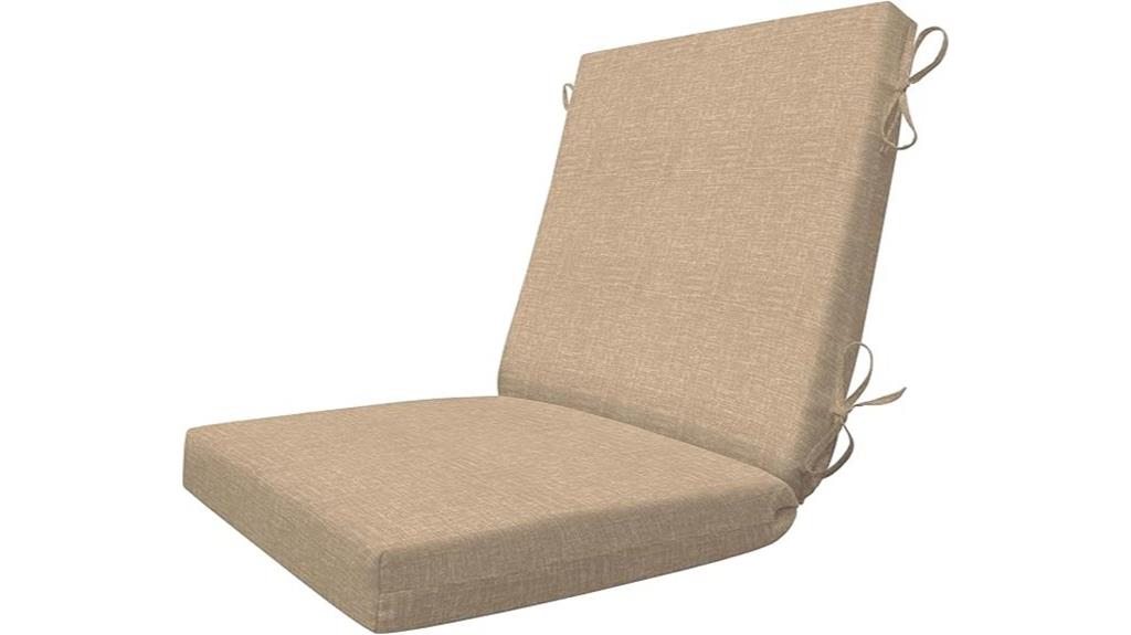 neutral hampton textured cushion