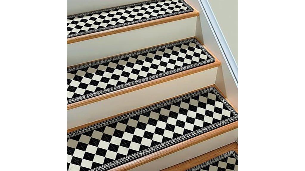 non slip wooden stair treads