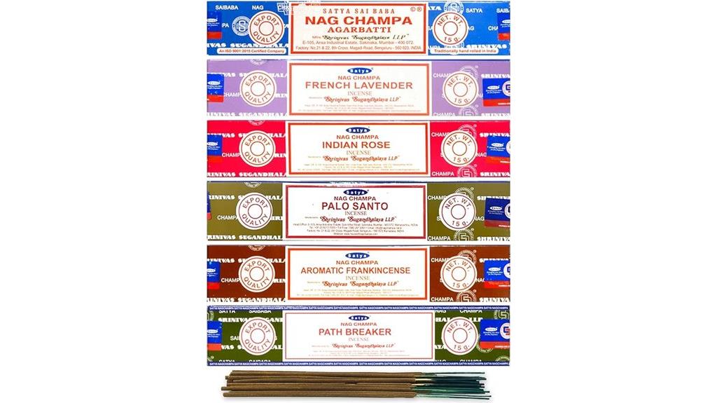 organic incense gift set