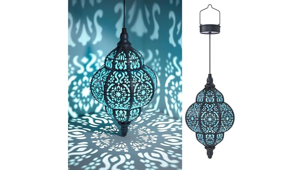 outdoor garden hanging lights
