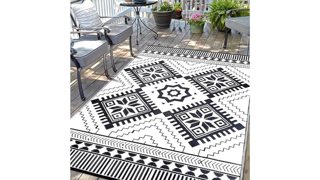 outdoor reversible rug