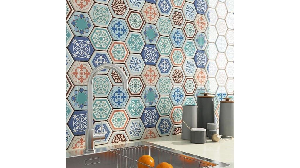 peel and stick tile backsplash