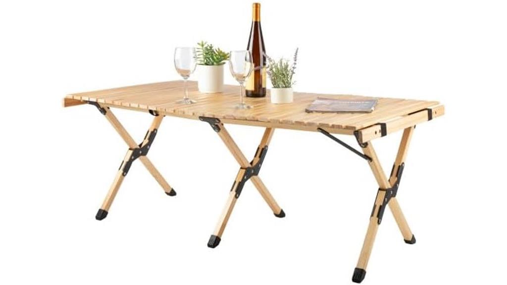 portable foldable camping table