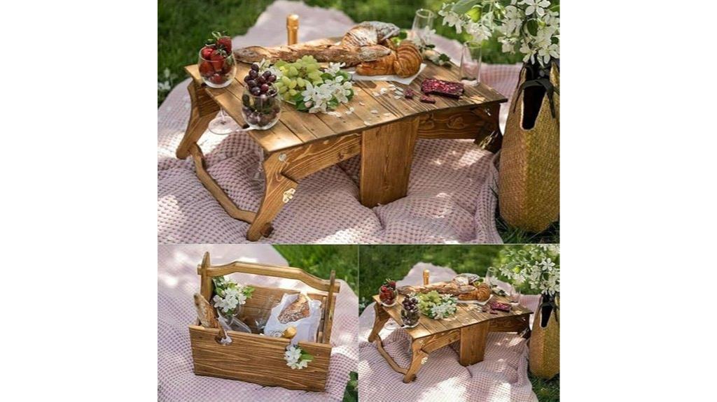 portable folding picnic table