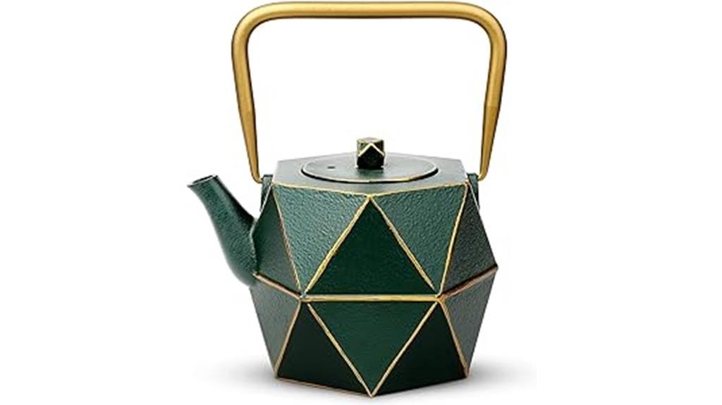 premium cast iron teapot