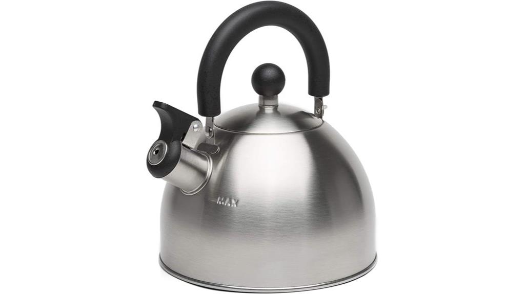 primula stainless whistling kettle