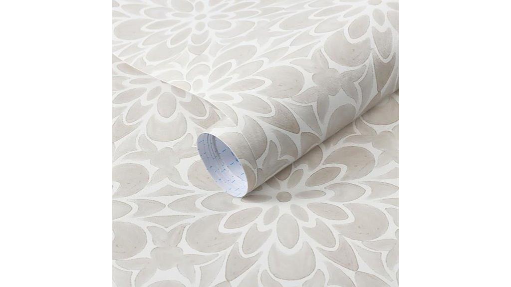 removable boho floral wallpaper