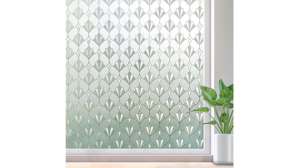 removable frosted privacy film