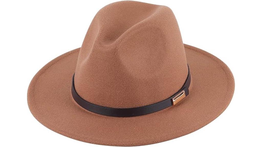 retro wide brim panama hat
