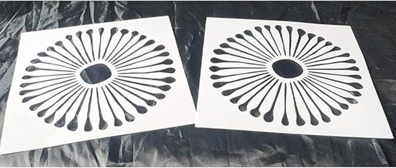 reusable floor wall stencils