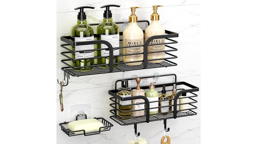 rustproof shower organizer