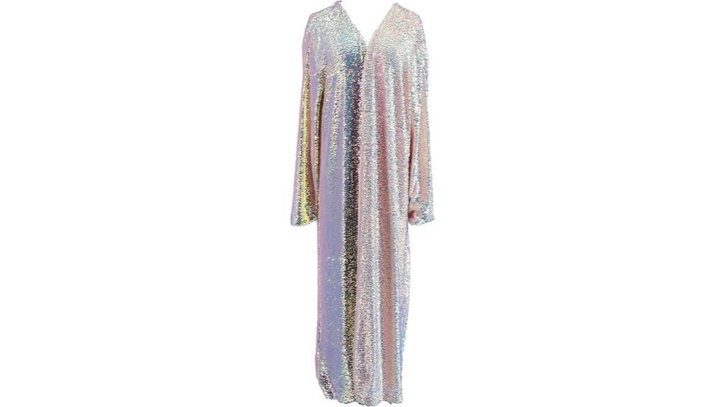 sequin duster coat