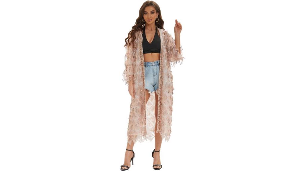 shimmering women s cardigan sweater