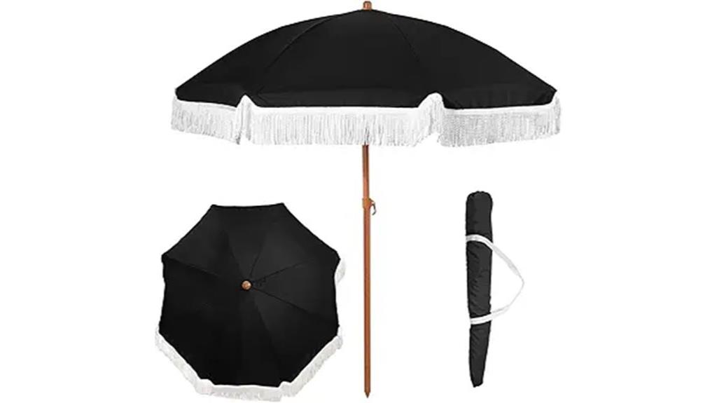 six foot outdoor patio umbrella