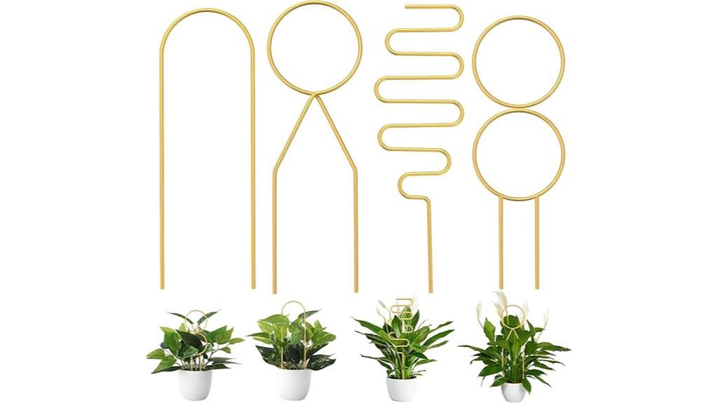 small metal plant support