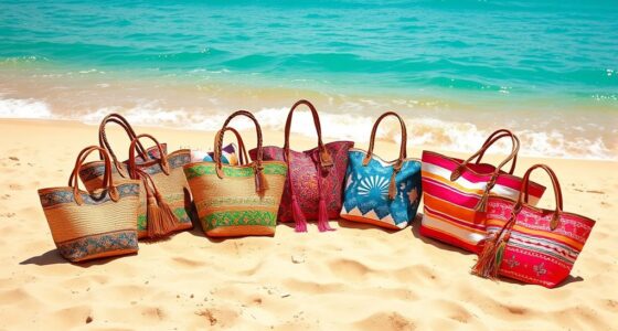 stylish and functional beach totes