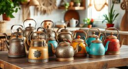 stylish and functional teapots