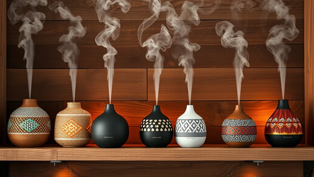 stylish boho aromatherapy diffusers