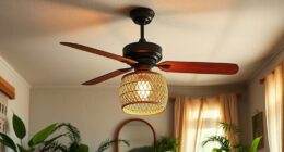 stylish boho ceiling fan kits
