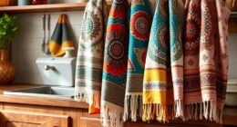 stylish boho kitchen towels