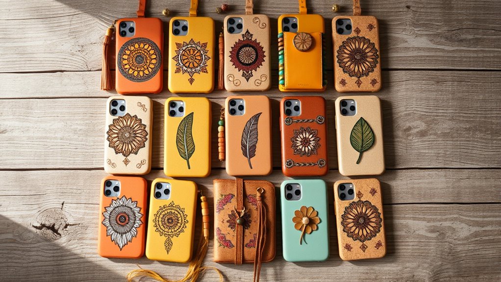 stylish boho phone case selection