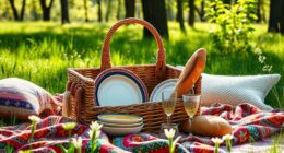 stylish boho picnic sets