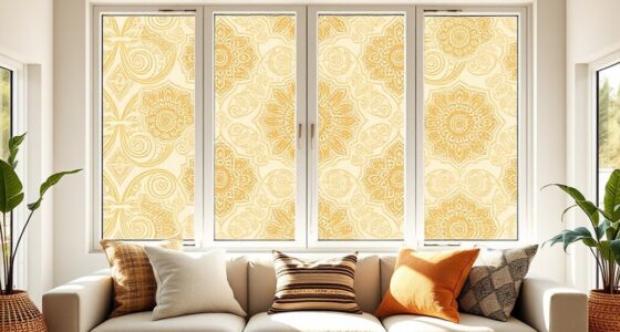 stylish boho privacy films