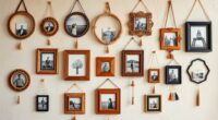 stylish boho wall frames