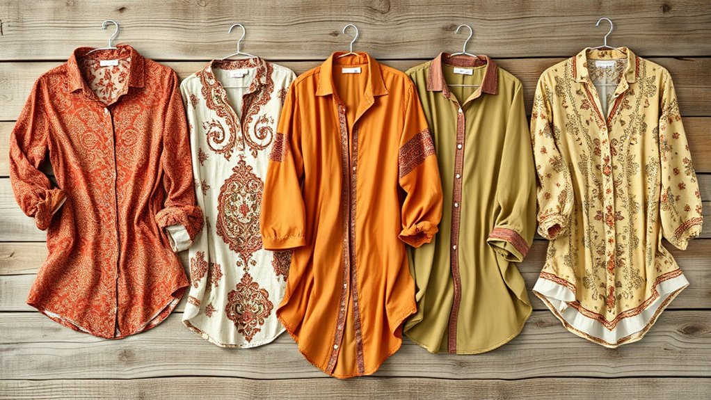stylish comfortable boho shirts