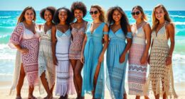 stylish crochet beach cover ups