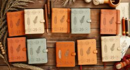 stylish functional boho planners