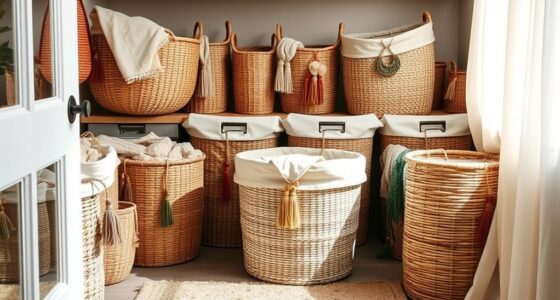 stylish functional laundry hampers