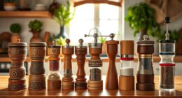 stylish functional spice grinders
