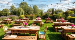 stylish portable outdoor tables