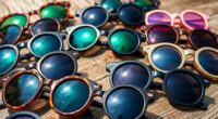 stylish round boho shades