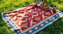 stylish waterproof picnic blankets