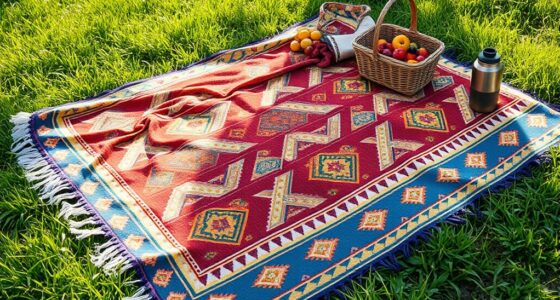 stylish waterproof picnic blankets