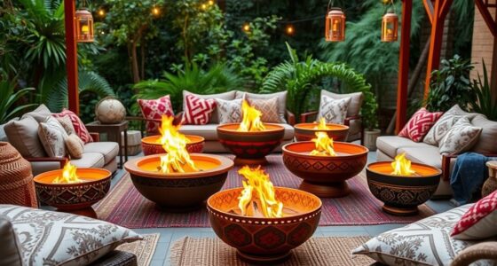 top boho fire pit bowls