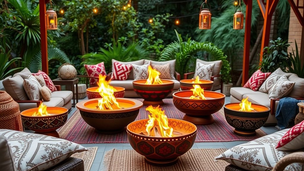 top boho fire pit bowls
