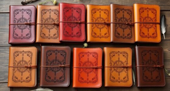 top boho leather journals