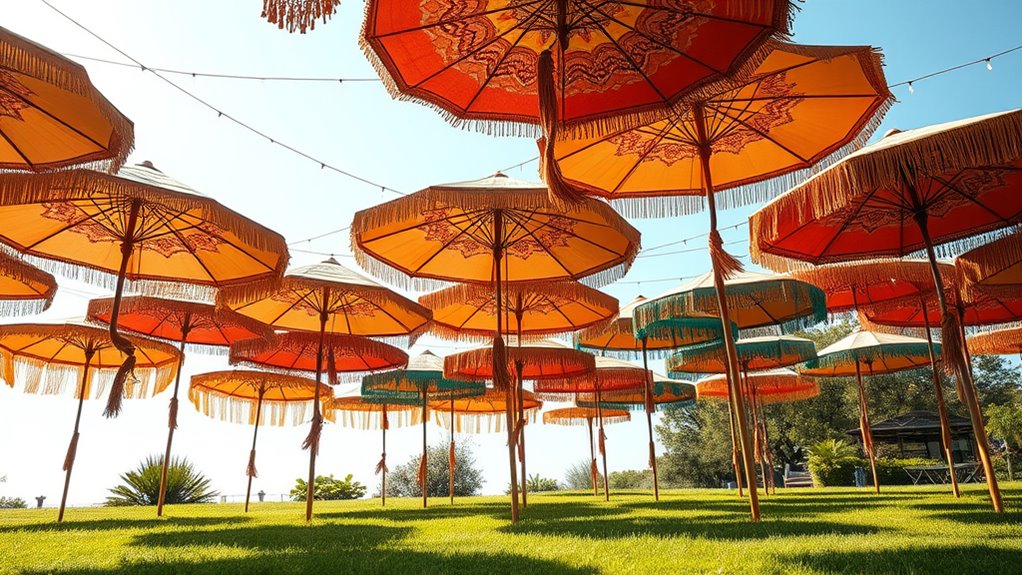 top boho umbrella trends