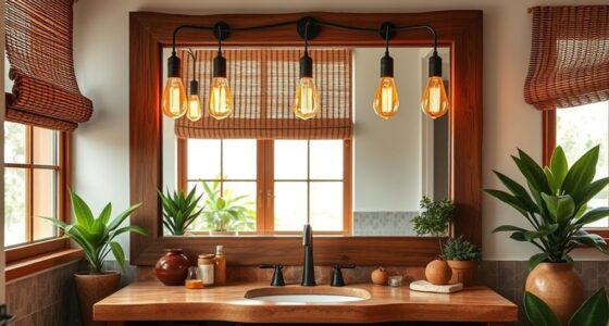 top boho vanity light picks