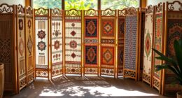 top folding boho room dividers
