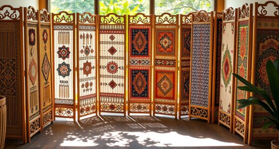 top folding boho room dividers