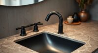 top matte black boho faucets