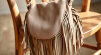 top suede fringe crossbodies