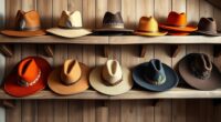 top wool felt boho hats