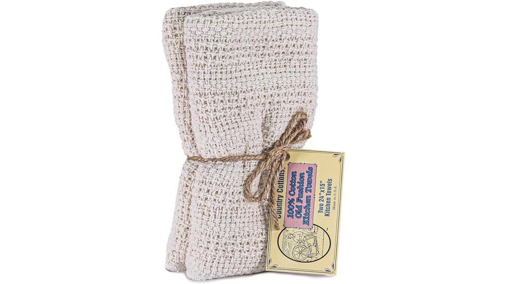 vintage cotton kitchen towels